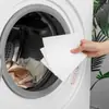 Película de absorção anti-cor cruzada Masterbatch de proteção de cor para lavanderia Máquina de lavar roupa Evita que as roupas tingam e desbotem Papel bolha Papel isolante de cor
