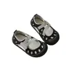 Sandálias Infantis 2026 Verão Novo Modelo Sapatos Fechados para Meninos com Malha Respirável Anti-Impacto Sapatos Vazados para Meninas com Solado Macio Tendência