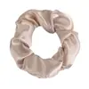Scrunchies de Cetim Mais Vendidos Transfronteiriços em 70 Cores Sólidas, Elásticos de Cabelo de Alta Elasticidade para Mulheres, Acessórios de Cabelo Atacado