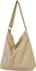 Bolsa de Lona Literaria Transfronteriza Moderna para Mujer Simple de Gran Capacidad Portátil para Hombro Cruzada Tote Personalizada Bolsa León Ling