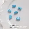Macaron Oso Lindo Que Chilla Cabeza de Oso Pintura Aleación DIY Cadena para Teléfono Móvil con Cuentas Collar Accesorios para el Cabello Accesorios