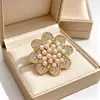 Broche de Tulipán de Zirconia de Alta Gama Xiliang Feizi Corsage de Tulipán Colorido Estilo Coreano Pin de Regalo Elegante Venta al por Mayor