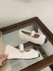 Zapatos de Mujer Spliced de Piel de Conejo con Aumento Interior 2025 Otoño e Invierno Mocasines de Terciopelo con Suela Gruesa y Hebilla Pequeña