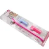 Conjunto de escova de dentes para animais de estimação cabeça dupla escova de dedo única cachorro cachorro escova de dentes animal produtos de limpeza bucal conjunto de três peças
