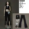 Conjunto de roupas para boneca de 30cm, boneca multiarticulada pode usar roupas casuais, sapatos, óculos, combinação