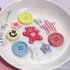 Acessórios Fofos de Resina em Formato de Urso Estrela com Botão DIY para Sapatos Crocs, Materiais Atacado, Mesmo Estilo do Xiaohongshu