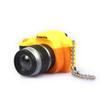 Venta al por mayor del fabricante Llavero de cámara SLR Luz LED Sonido Brillante Colgante de Bolso Llavero Creativo Regalo Pequeño