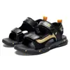 Sandálias Infantis Comércio Exterior Transfronteiriço 2024 Novas Sapatos de Praia Antiderrapantes com Solado Macio para Meninos Jovens e Alunos do Ensino Fundamental