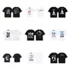 Erd Melancólico Rico Segunda Generación Nuevo Holgado Casual Belleza Tendencia Nicho Marca de Tendencia Estampado Cuello Redondo Manga Corta Colección de Camisetas para Hombres y Mujeres