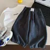 Calça de Moletom Infantil para Meninos e Meninas, Calça Longa Casual, Novo Estilo Outono 2026, Solta, Versátil, Joggers, Cor Sólida, Moderna, Versátil