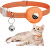 Amazon Apple Airtag Coleira de Gato Rastreador de Posicionamento Capa de Silicone Três Bolsas Refletivas de Seda Sino Cão Animal de Estimação