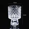 Copo de Vidro Transparente Criativo para Vela, Copo para Aromaterapia, Copo Vazio, Recipiente para Vela DIY Feito à Mão, Suporte de Vela Romântico para Fragrância Caseira