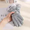 Guantes de invierno para mujer para ciclismo, a prueba de frío y viento, modelo nuevo 2026, cálidos, para esquí y bicicletas eléctricas, con forro de polar, algodón grueso, impermeables de otoño