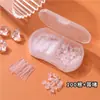 Los palillos para orejas son adecuados para perforaciones de oreja inflamadas y nuevas para prevenir obstrucciones, palillos de plástico para perforaciones de oreja, pendientes para mujer, palillos de pegamento, estilo coreano, agujas para orejas de estudiante, palillos para orejas