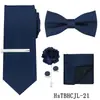 Conjunto de Gravata Masculina, Acessórios para Terno de Negócios, Gravata Vinho de Alta Qualidade com Padrão Paisley, Mais Vendido Transfronteiriço