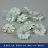 Flor artificial azul flor de seda accesorios para actividades de salón material de flor para bodas pared de fondo pared de flores pasador de fiesta tocado de flor