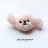 Decoração de Boneca de Pelúcia Desenho Animado Macia Fofa Coração de Menina Orelha Voadora Boneca Cachorro Broche Adereço de Cabeça DIY Acessórios Fofos de Cachorro