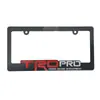 Comercio Electrónico Transfronterizo Más Vendido Plástico ABS Estéreo Marco para Matrícula Americana Marco para Matrícula Logo Modificado Trd Ralliart