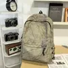 Mochila Versátil Fashion e Simples de Grande Capacidade, Nova Mochila Escolar para Alunos do Ensino Fundamental, Ensino Médio e Universitários, Mochila de Viagem Feminina