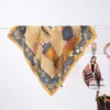 [Coleção de 70 Peças] Lenço de Seda Novo Estilo para Mulheres, Fashion e Versátil, Toque de Luxo, 70 Lenços Quadrados, Lenço de Pescoço Estilo Coreano, Retrô Primavera e Outono