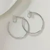Pendientes de Clip para Orejas Sin Agujeros, de la Misma Forma que los de Zhao Lusi, Pieza Giratoria, Placa para Incienso de Mosquitos, Pendientes Sencillos de Uso Diario para Mujer, Combinan con Todo, de Alta Gama