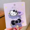 Pinza para el pelo de gatito de dibujos animados linda para bebé Clip para flequillo de niña Pinza para el pelo de la frente de niña Pinza para el pelo de niños Tocado