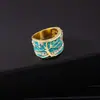 Anéis Vintage de Pedras Preciosas Europeus e Americanos Transfronteiriços, Anéis de Alto Padrão Incrustados com Diamantes, Acessórios de Mão Modernos e Descolados para Homens e Mulheres, Fornecimento Direto da Fábrica