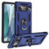 Adequado para Capa de Celular Blindada Militar Google Pixel11Pro, Suporte com Anel Pixel10, Capa Protetora Pixel9