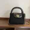 Bolso de Mano Transfronterizo de Rejilla de Diamantes Retro 2026 Nuevo Bolso de Hombro Único con Cadena Cruzado Bolso de Mano Pequeño Simple para Mujer
