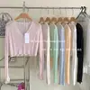 Cárdigan de Protección Solar de Verano, Top de Manga Larga de Seda Helada para Mujer, Chaqueta Ligera Versátil Estilo Coreano