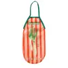 Bolsa de red de almacenamiento de cocina para colgar en la pared para cebolletas, jengibre, ajo, bolsa de compras de supermercado portátil para bocadillos, frutas y verduras