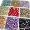 Cuentas de Resina de 10 mm Symphony Galáctica Bicolor que Cambian con Luz UV para Pulsera de Cuentas DIY, Collar, Cuentas Sueltas Redondas