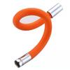 Tubo de extensión para grifo, boquilla universal, aireador a prueba de salpicaduras, tubo de extensión para fregadero de mopa, se puede moldear, doblar, cabeza a prueba de salpicaduras