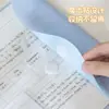 Pasta A4 de folhas soltas, organizador de provas, pasta de documentos para estudantes, páginas de inserção transparentes multicamadas, fichário para armazenamento de provas e documentos