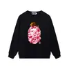 Comercio Exterior Transfronterizo Venta al por Mayor Marca de Moda Pe Tiburón Sudadera de Cuello Redondo Dropshipping Otoño e Invierno Sudadera de Felpa