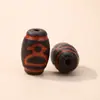 Pingente de Ágata Dzi de Nove Olhos Estilo Antigo Vintage, Pingente de Ágata Dzi Buddha de Xizang, Nova Ágata Dzi Buddha Retro de Guangzhou