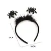 Faixa de Teia de Aranha Halloween Transfronteiriça Chapéu de Bruxa para Festa Faixa de Cabeça para Dança Decoração de Festival Fantasma Adereços de Morcego Adereços Engraçados