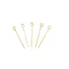 Suministro directo de fábrica T-pin galvanizado accesorios hechos a mano DIY nueve-pin material de cuentas pulsera pendientes Accesorios Al por mayor