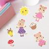 Transfronterizo 2025 nuevo pegatinas de pintura de diamantes para niños pegatinas aleatorias artesanía DIY juguetes decorativos traje al por mayor