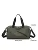 Bolsa de Viagem Oxford Multicompartimentos à Prova de Respingo com Separação Úmido/Seco Bolsa de Armazenamento Portátil Bolsa Fitness para Curta Distância para Mulheres