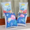 Manguito acuático inflable engrosado flotabilidad brazalete infantil equipo para aprender a nadar doble airbag red retro roja manguito flotante venta al por mayor