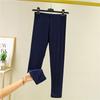 Leggings modales para mujer, primavera y otoño, versátiles, cintura alta, mallas elásticas de talla grande, ropa interior fina, pantalones largos adelgazantes recortados