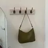 Bolso de Axila de Gama Alta de Nicho para Mujer 2026 Nuevo Verano Textura Tejida Bolso de Hombro Único para Viajes Diarios Bolso Cruzado Tipo Cubo