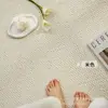 Tapete Círculo de Abacaxi, Tapete Personalizado para Sala de Estar, Tapete de Piso Antiderrapante de Cobertura Total, Tapete para Mesa de Centro de Sofá, Disponível para Dropshipping