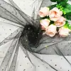 Estrela e Lua de Tecido de Gaze Florida para Embalagem de Lembrancinhas Recortadas Malha de Gaze Estrelada Tecido para Saia de Mesa Bastão de Mão Tecido para Saia de Boneca Flor