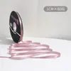 Cinta de Regalo de 2.5cm Lazo Color Sólido Materiales para Decoración de Pasteles Cinta de Flores Cinta de Satén Venta al por Mayor
