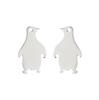 Pendientes de pingüino lindos de moda estilo coreano ins para mujer, pendientes simples nuevos de animales pequeños dulces, venta al por mayor