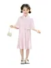 Nuevo Conjunto Qipao Estilo Chino para Niñas, Vestido Qipao Mejorado Estilo Nacional de Verano, Hanfu Estilo Jiangnan para Niña