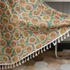Cortinas Retro Estilo Americano con Rosas, Más Vendidos Transfronterizos, Estilo Pintura al Óleo Jacquard, Semioscuras, Cortinas sin Taladro para Ventanas de Mirador de Dormitorio
