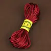 Arte 20 metros No. Cuerda para tejer nudos chinos de 5 líneas, pulsera de cuerda roja DIY, cuerda para la mano, collar, colgante, cuerda de colores, cuerda para tejer